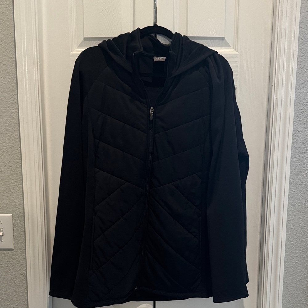 Tek Gear Women's Black Quilted Puffer Jacket